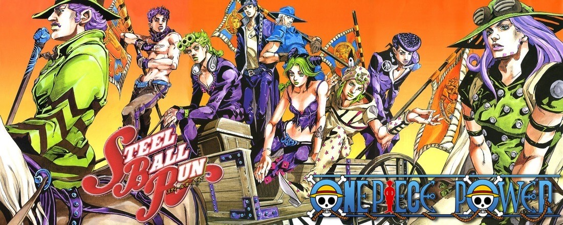 Copertina Jojo Bizarre Adventure Settima Serie Steel Ball Run Manga Ita